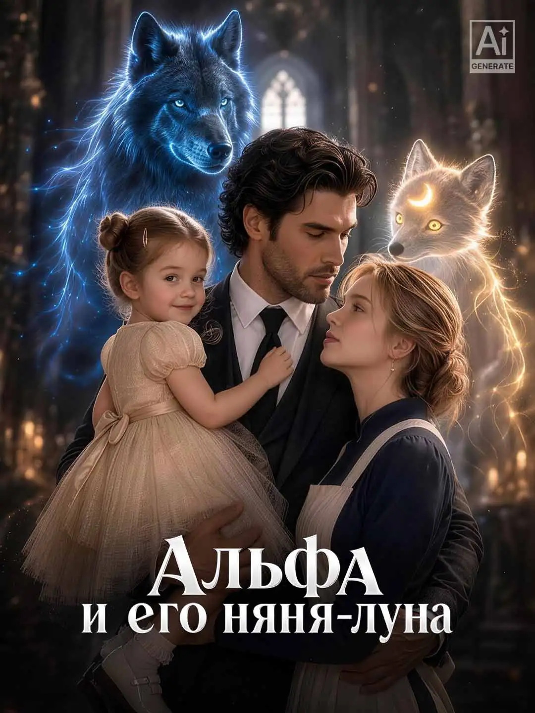 Альфа и его няня Луна short drama poster