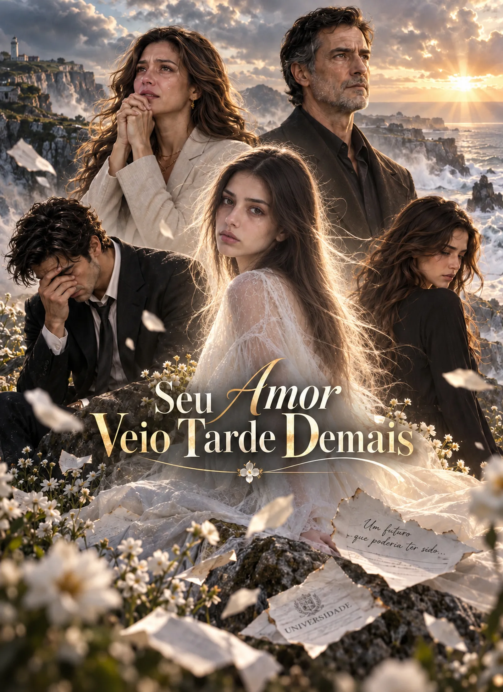 Seu Amor Veio Tarde Demais short drama poster