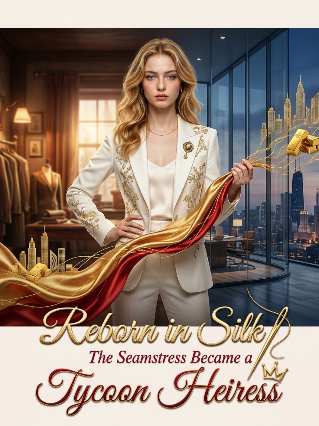 Reborn in Silk: The Seamstress Became a Tycoon Heiress short drama poster