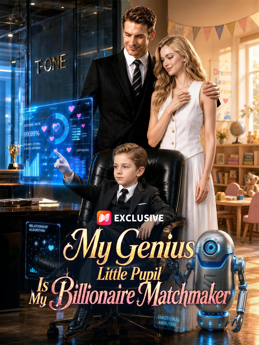 My Genius Little Pupil Is My Billionaire Matchmaker short drama poster