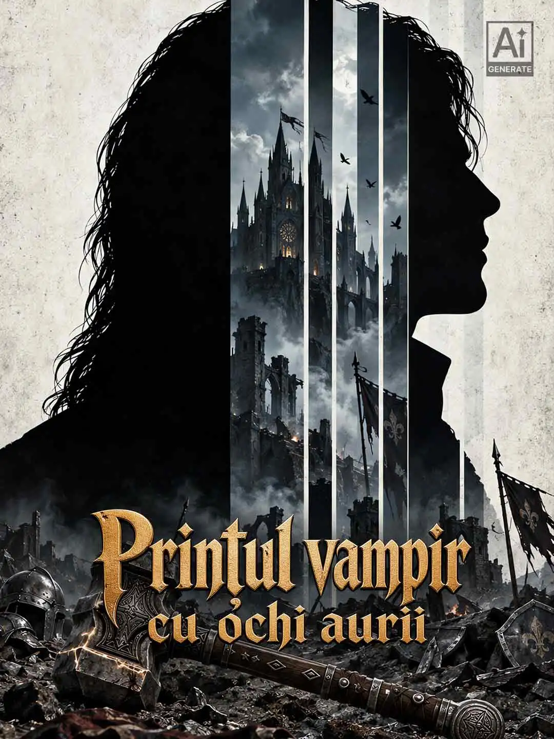 Prințul vampir cu ochi aurii short drama poster