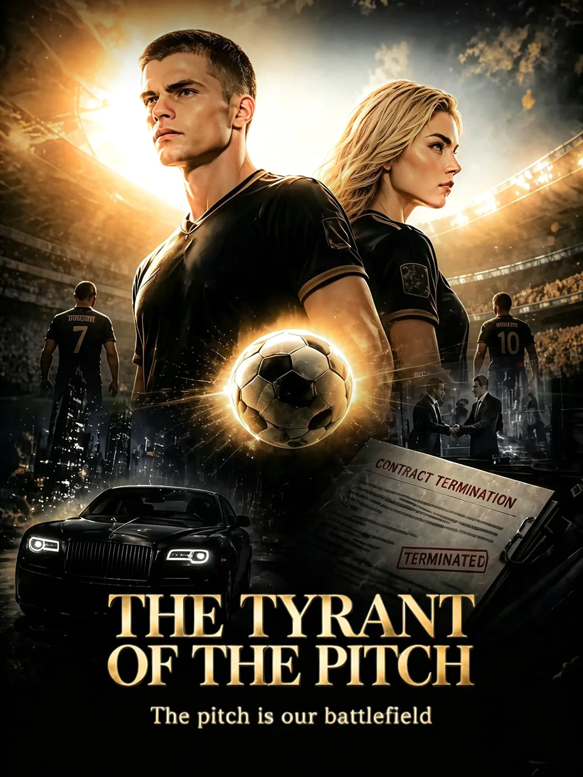 THE TYRANT OF THE PITCH short drama poster