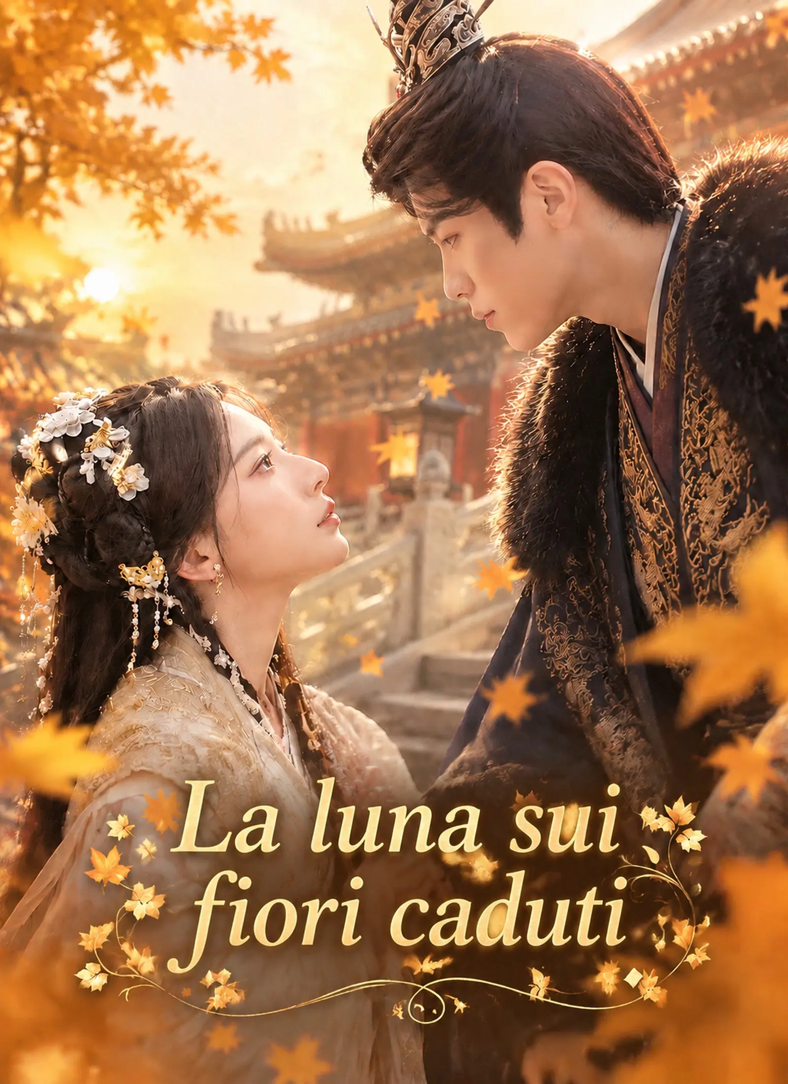 [Doppiato]La luna sui fiori caduti short drama poster