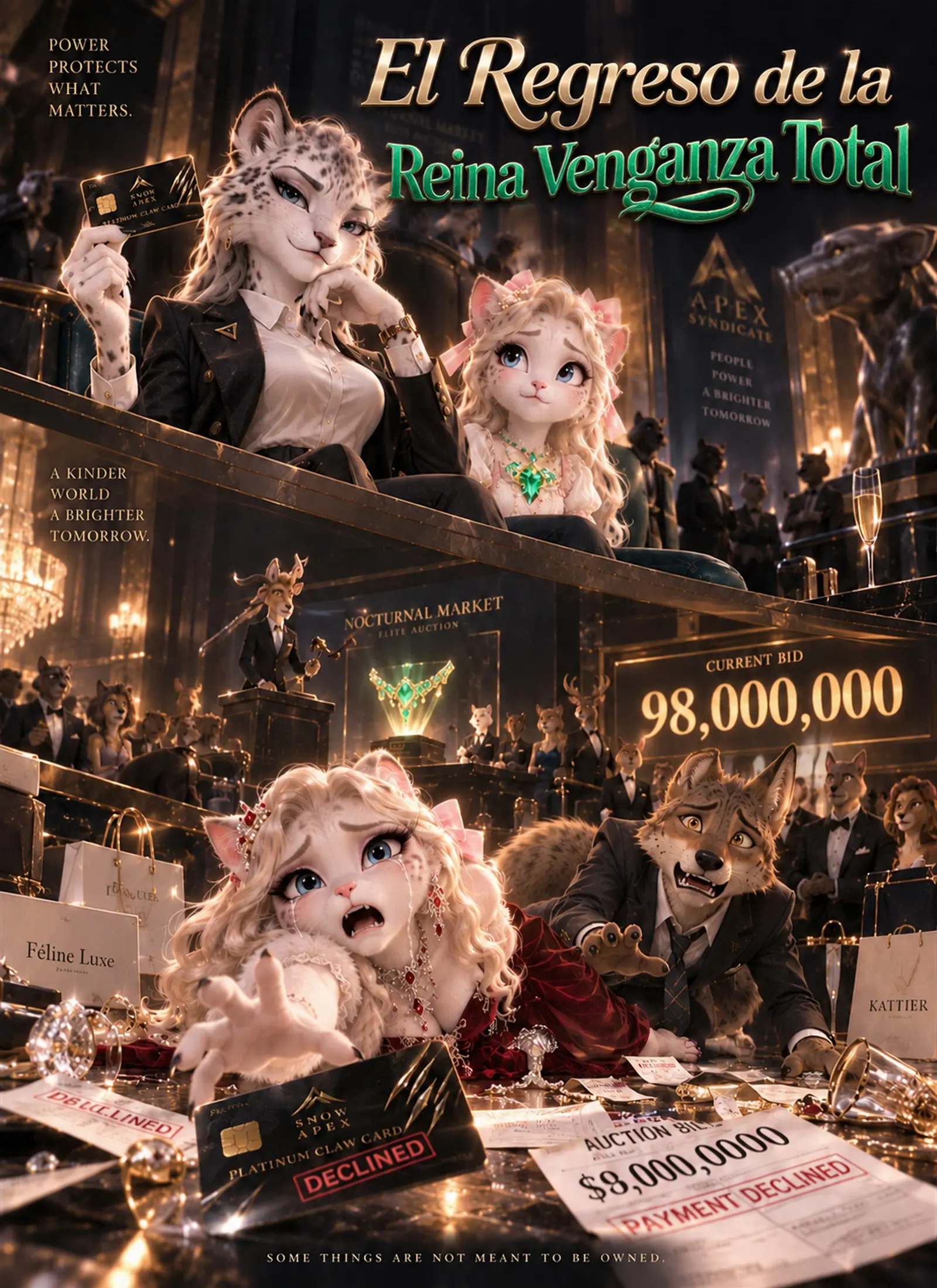 El Regreso de la Reina Venganza Total short drama poster