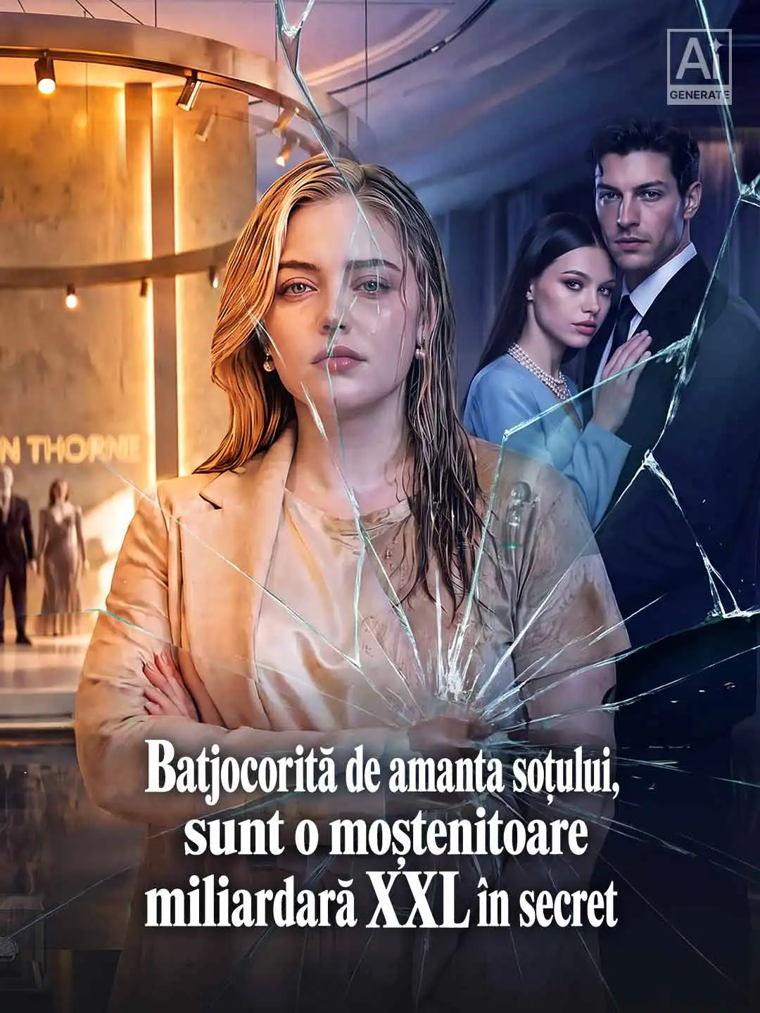 Batjocorită de amanta soțului, sunt o moștenitoare miliardară XXL în secret short drama poster