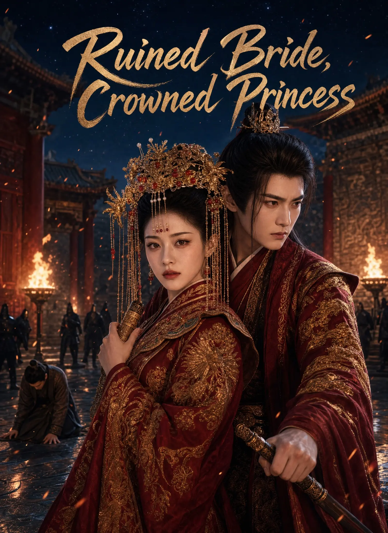 [Dubbed]Ruined Bride, Crowned Princess short drama poster