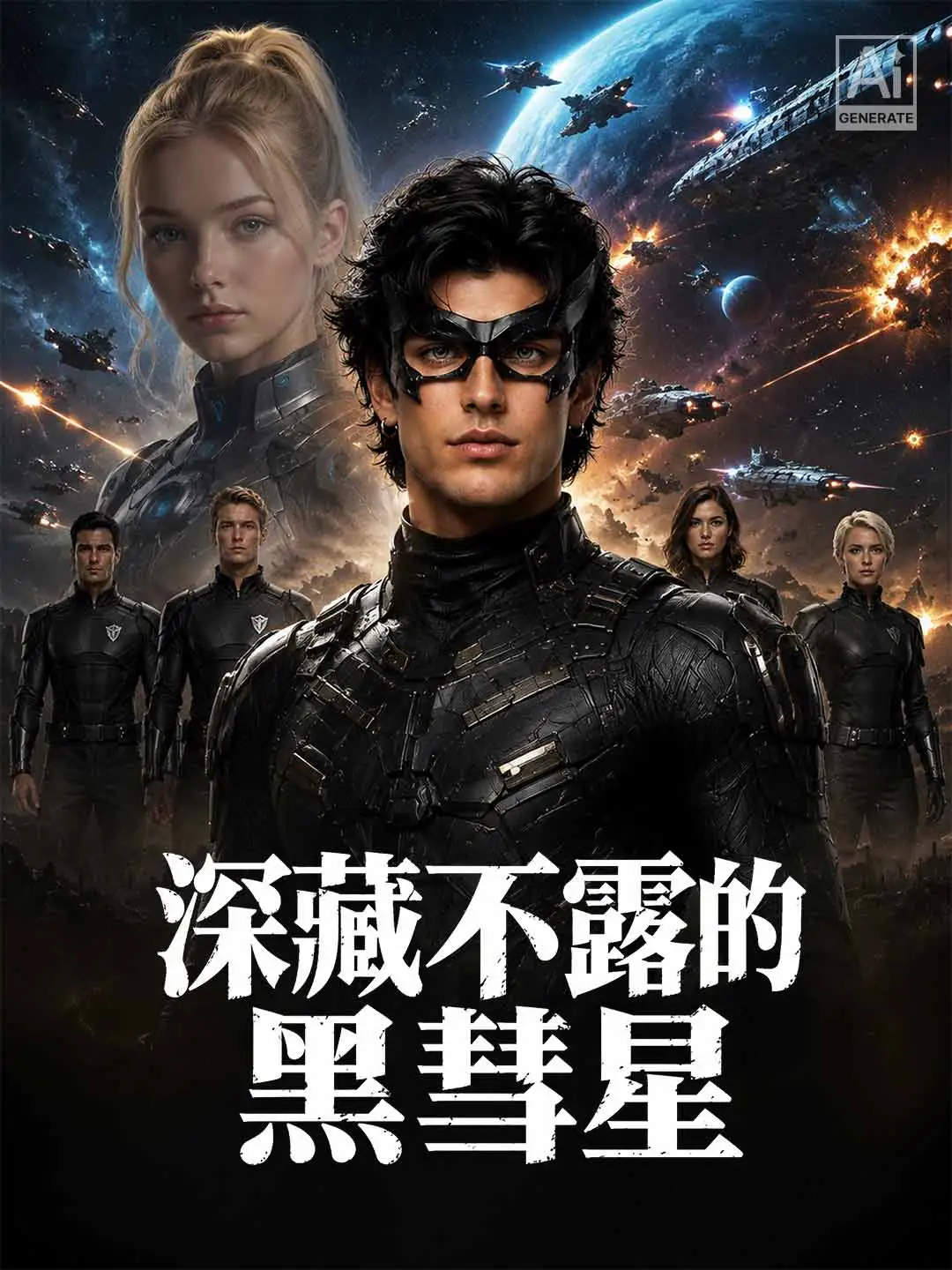深藏不露的黑彗星 short drama poster