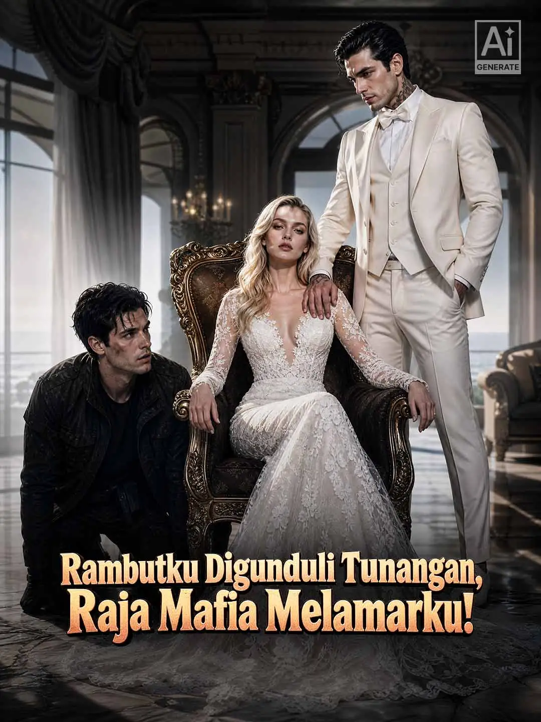 Rambutku Digunduli Tunangan, Raja Mafia Melamarku! short drama poster