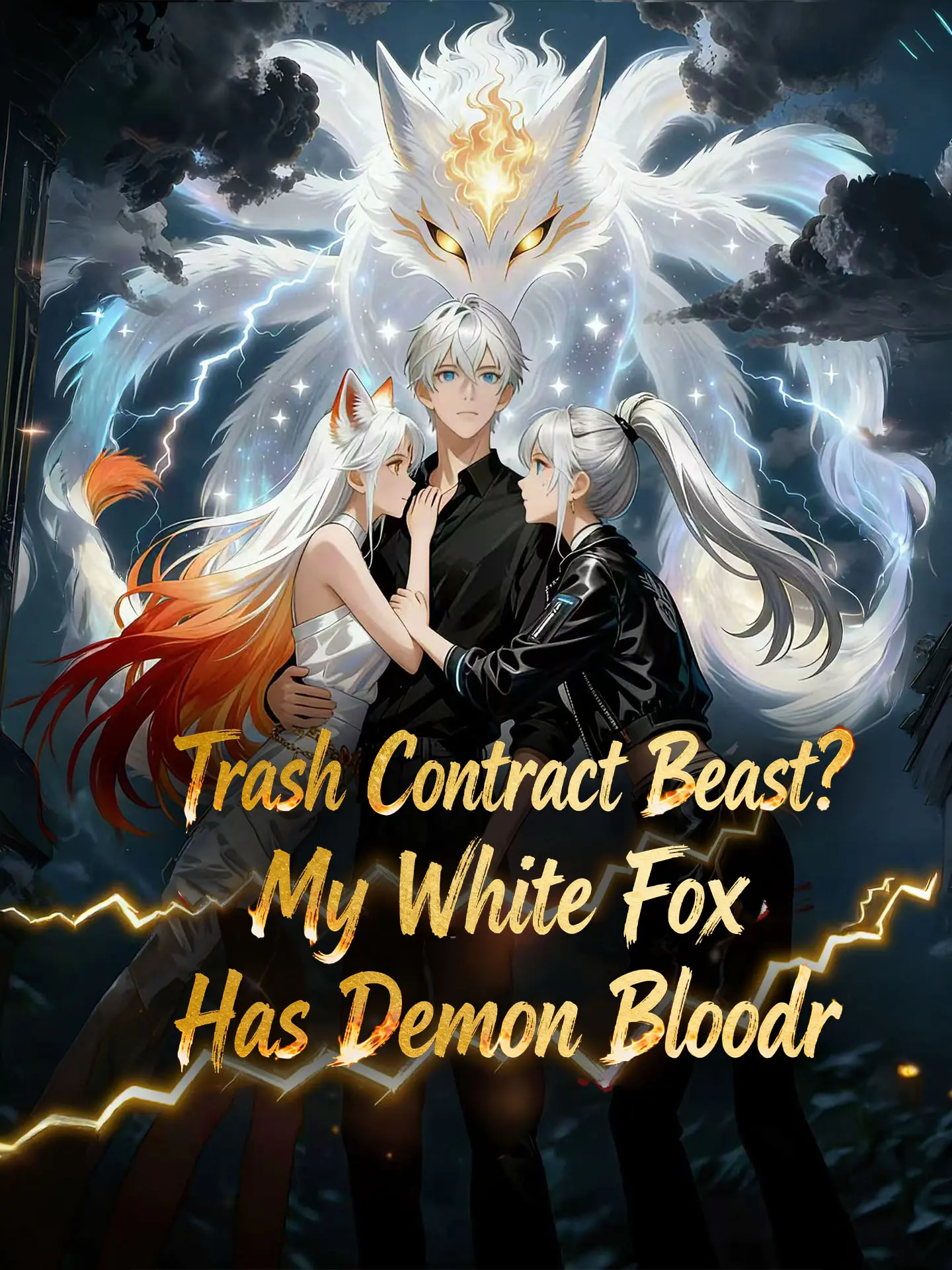 Trash Contract Beast? My White Fox Has Demon Blood short drama poster