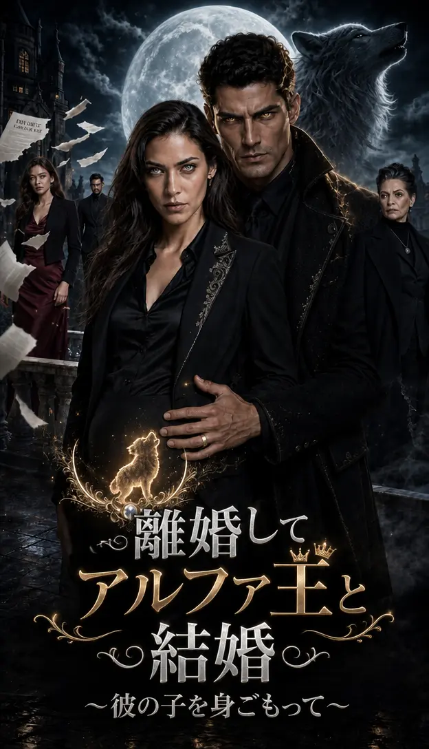 離婚してアルファ王と結婚 short drama poster