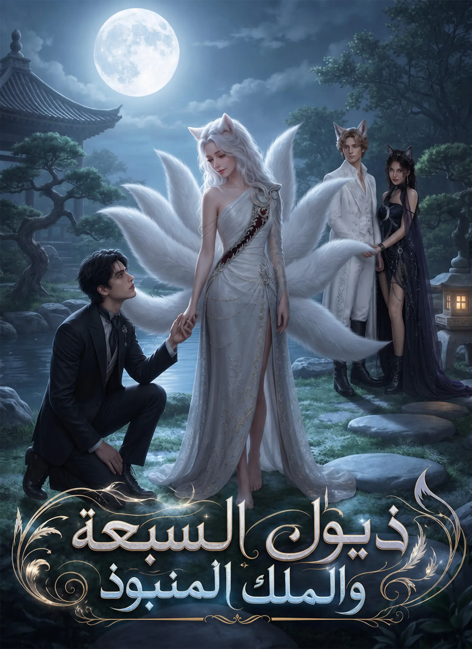 ذيولي السبعة والملك المنبوذ short drama poster