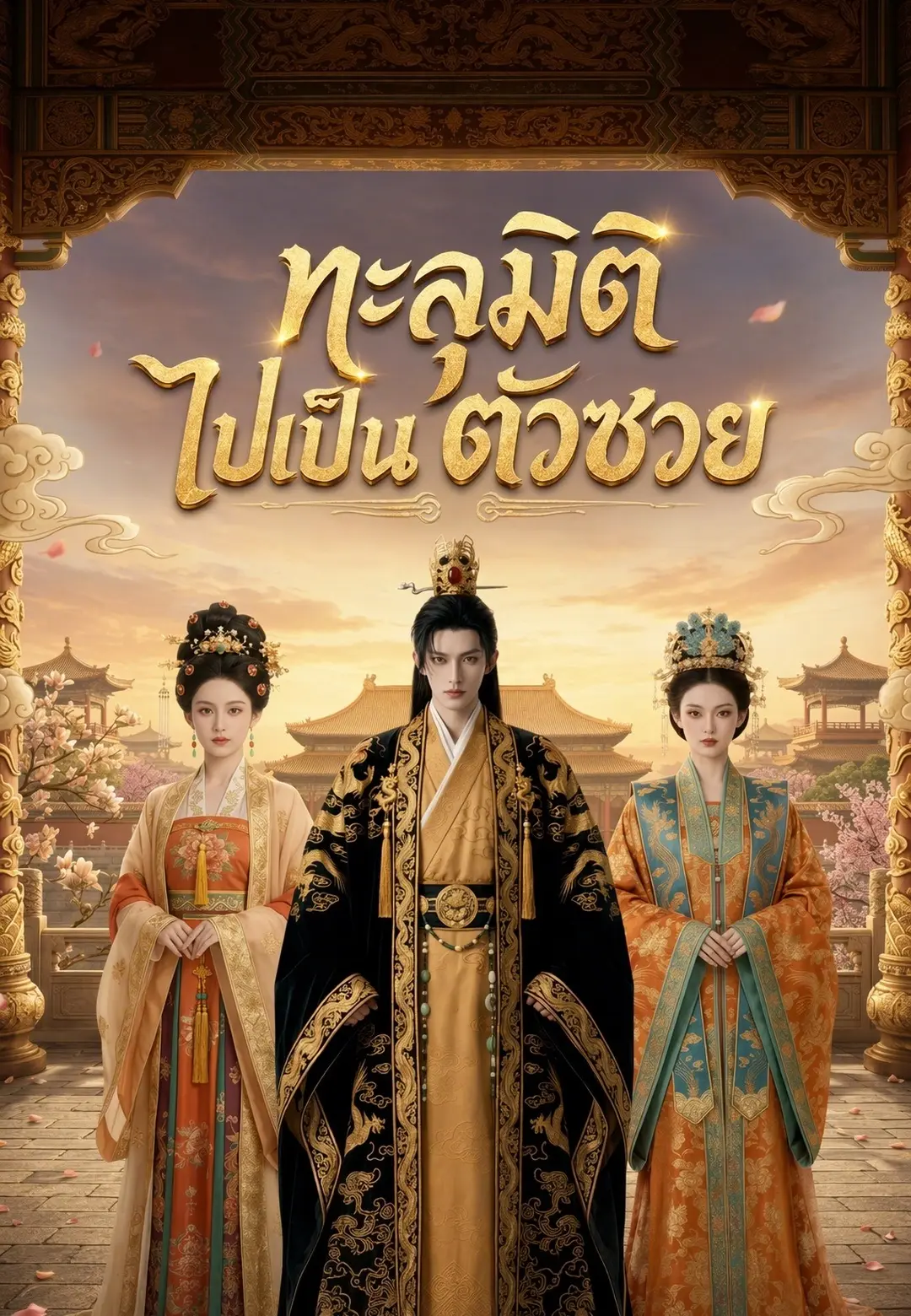 (พากย์)ทะลุมิติไปเป็นตัวซวย short drama poster