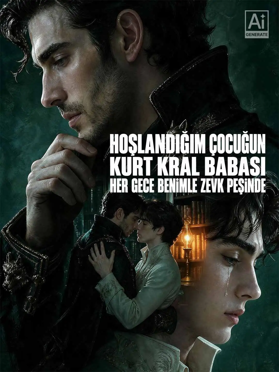 Hoşlandığım Çocuğun Kurt Kral Babası Her Gece Benimle Zevk Peşinde short drama poster