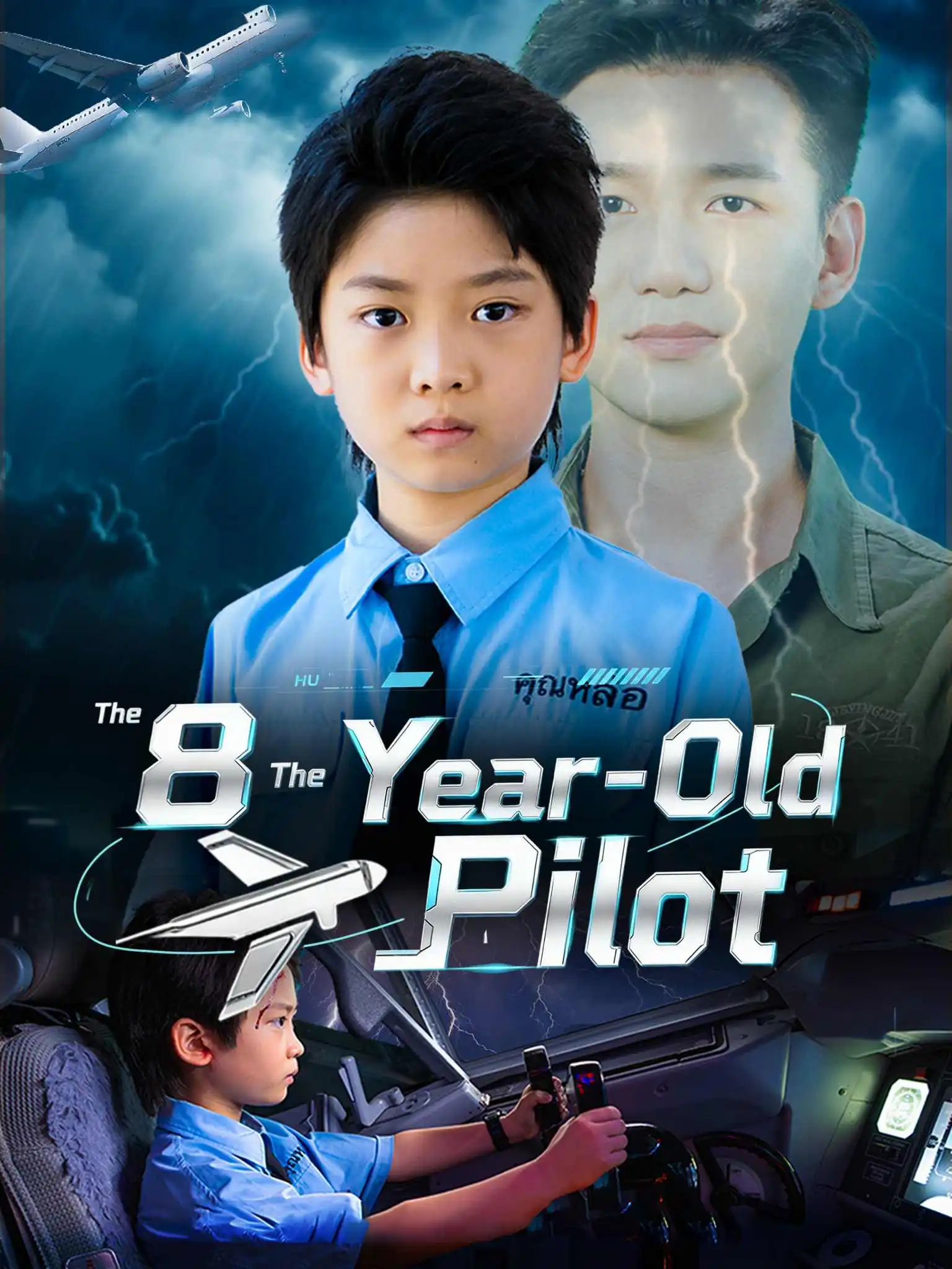 八岁机长冲上云霄 short drama poster