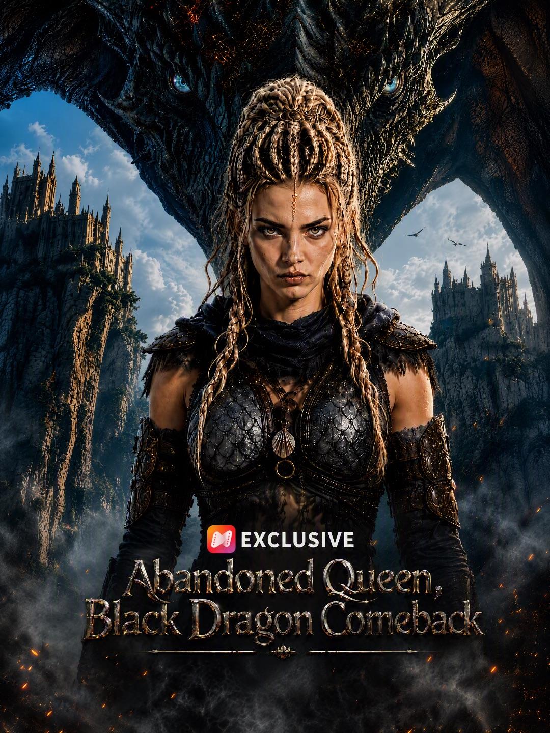 Abandoned Queen, Black Dragon Comeback short drama poster