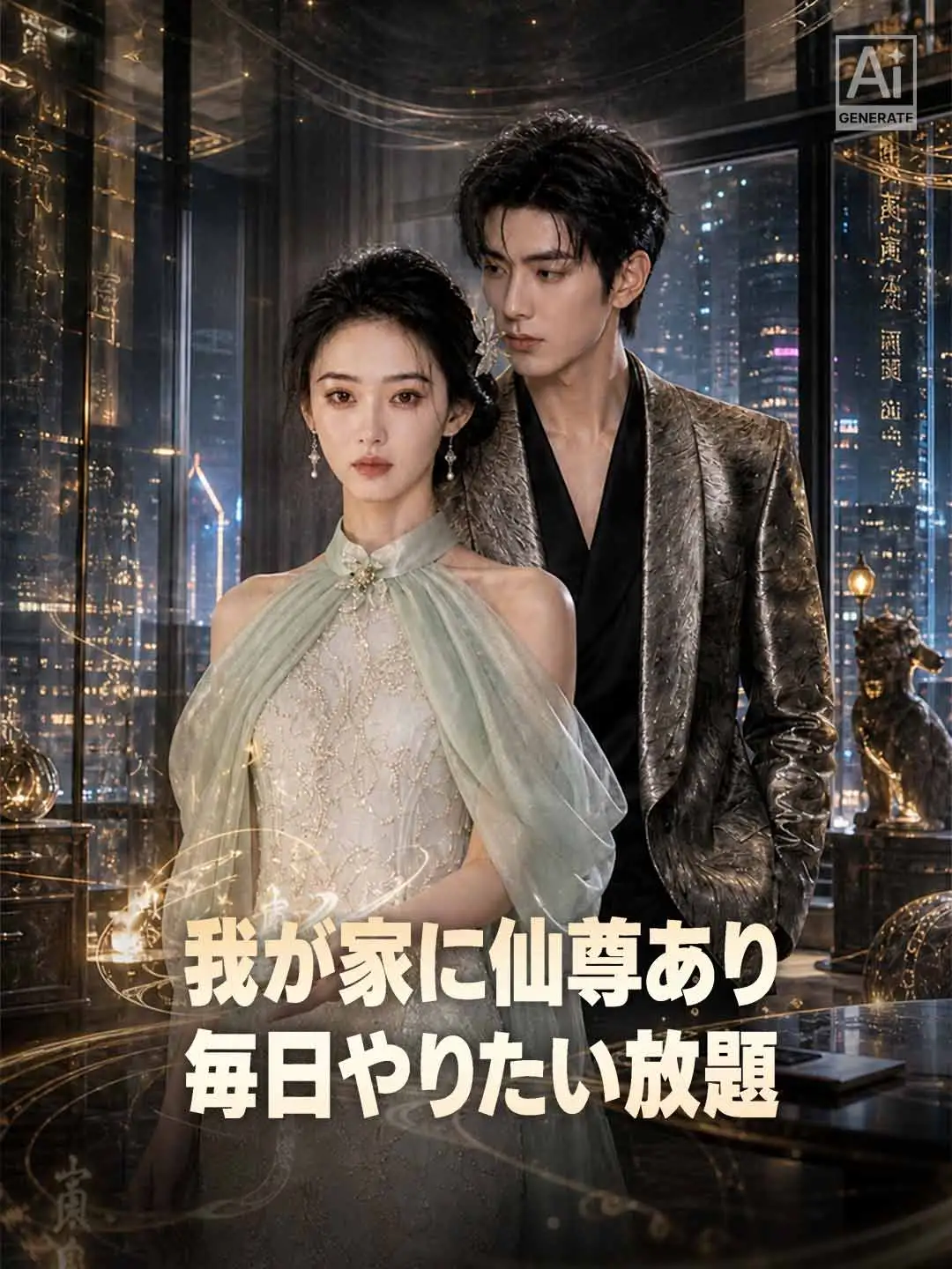 我が家に仙尊あり 毎日やりたい放題 short drama poster