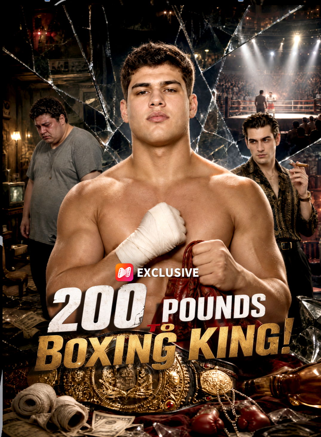 200 Pounds to Boxing King! short drama poster