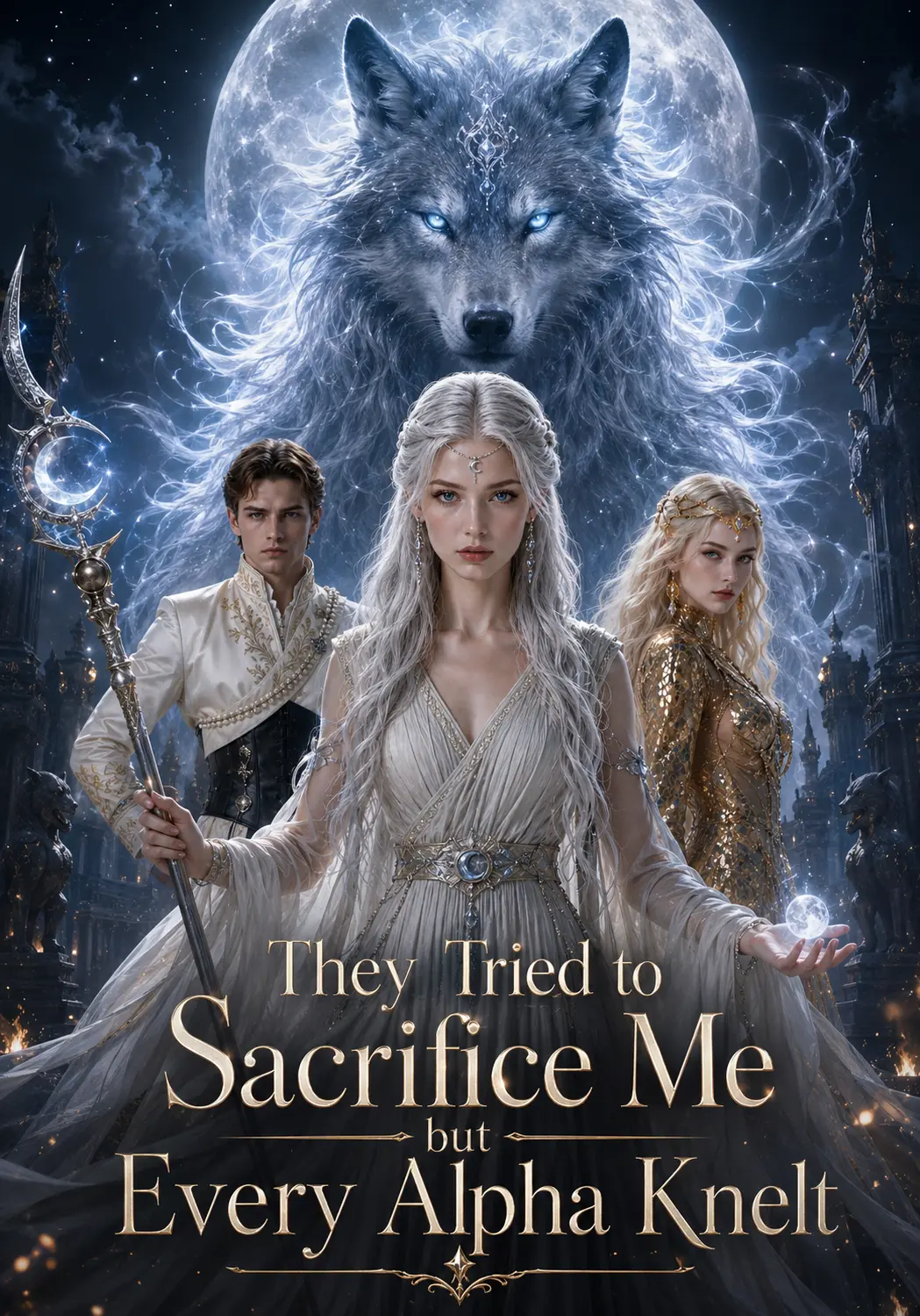 They Tried to Sacrifice Me but Every Wolf Knelt short drama poster