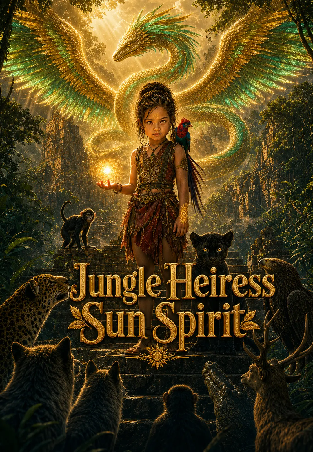 Jungle Heiress Sun Spirit short drama poster