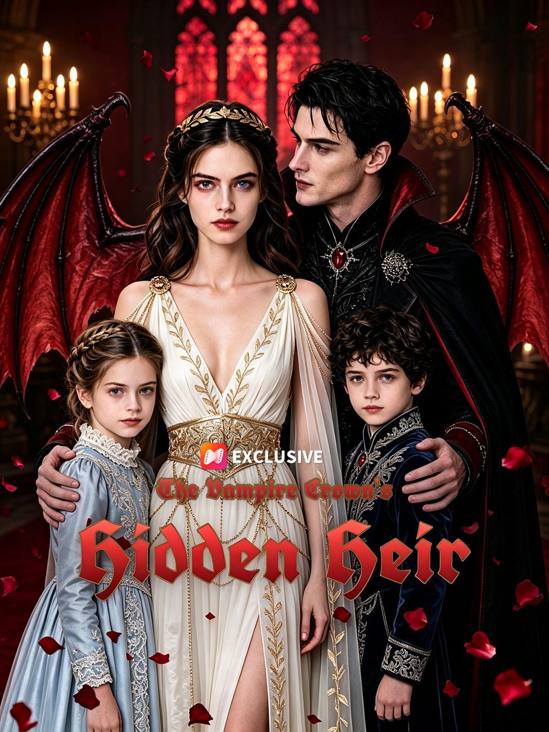 The Vampire Crown's Hidden Heir short drama poster