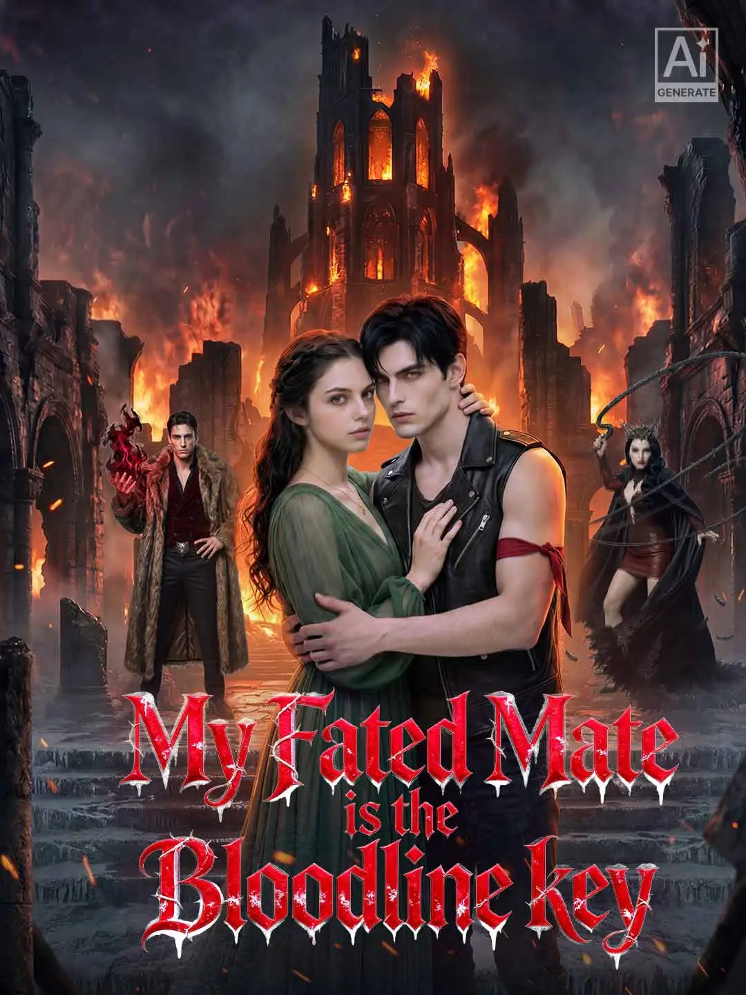 My Fated Mate is the Bloodline Key short drama poster