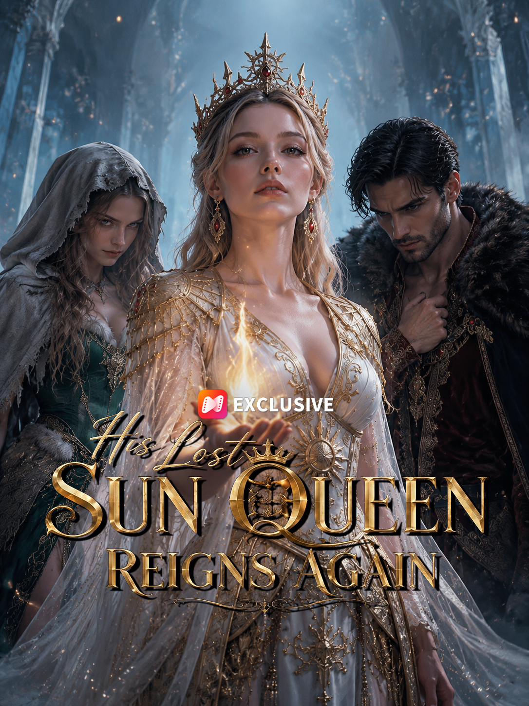 His Lost Sun Queen Reigns Again short drama poster