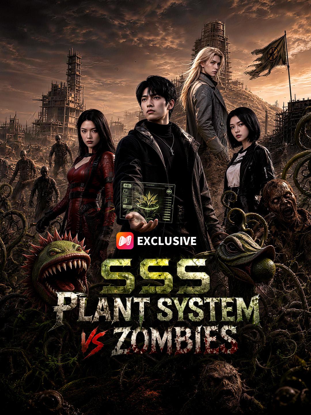 SSS Plant System vs Zombies short drama poster