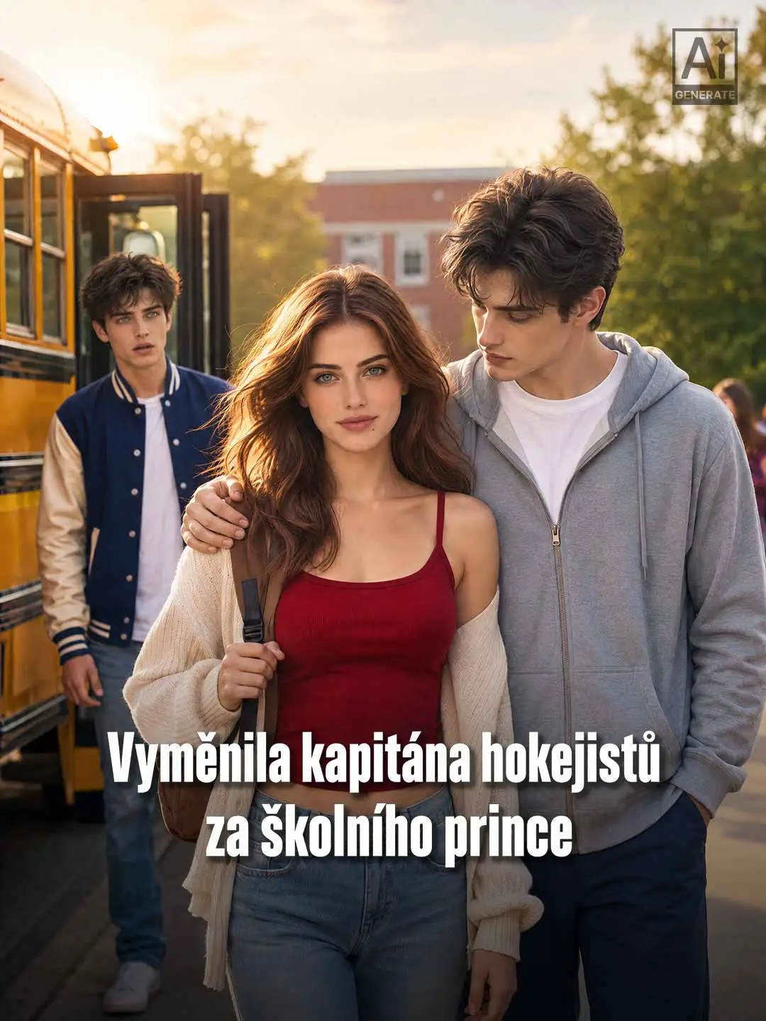 Vyměnila kapitána hokejistů za školního prince short drama poster
