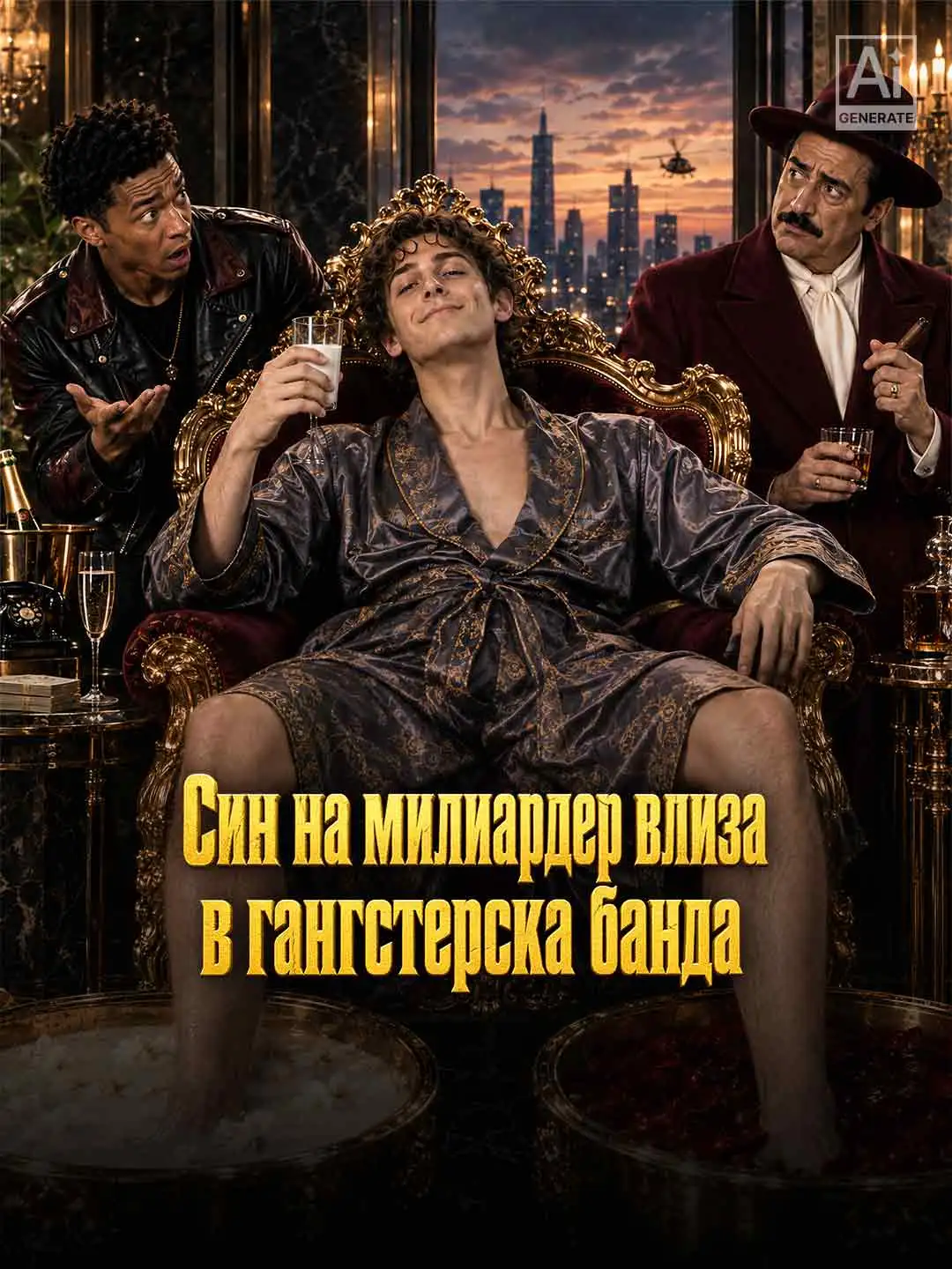 Син на милиардер влиза в гангстерска банда short drama poster