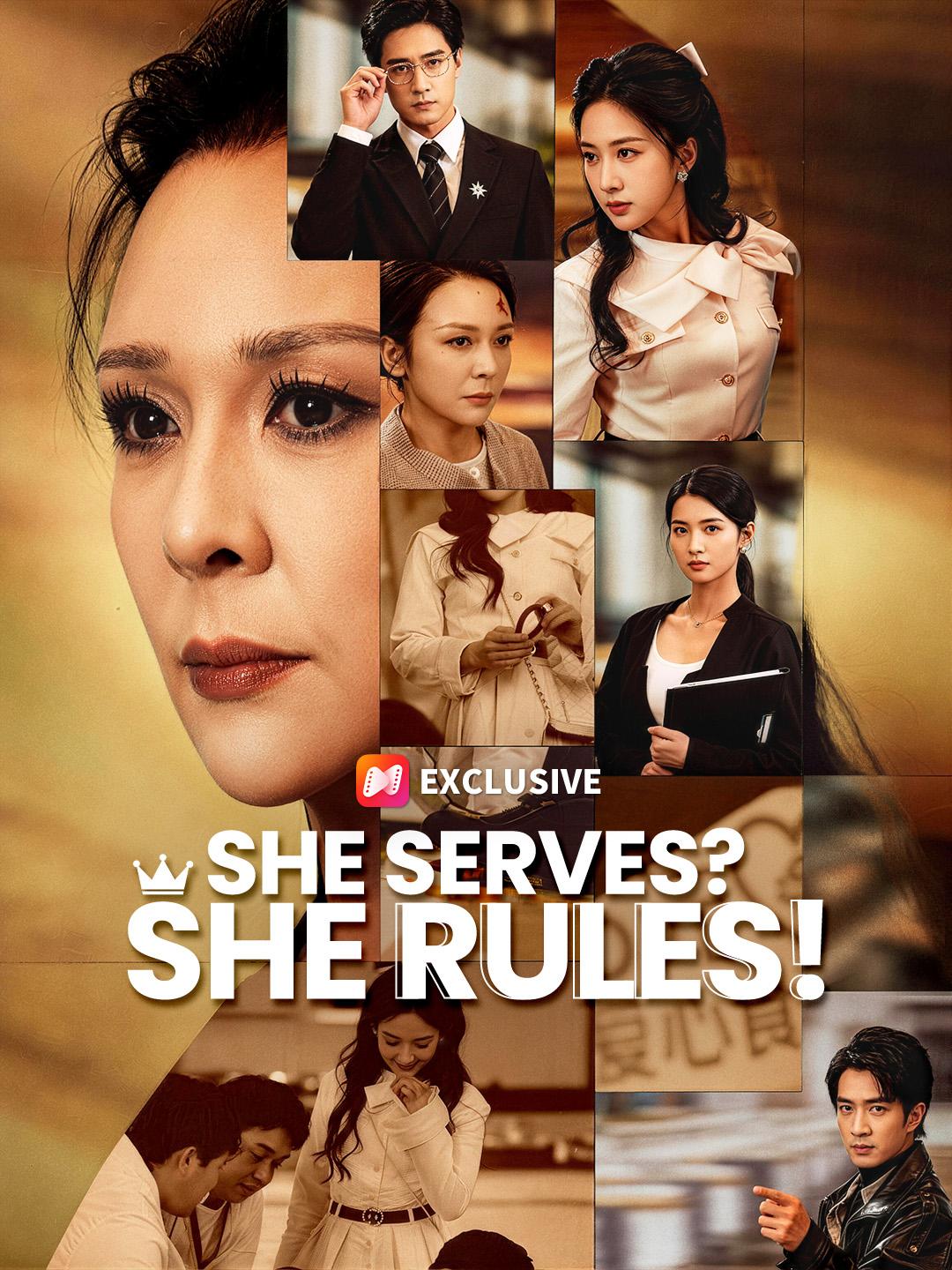 She Serves? She Rules! short drama poster