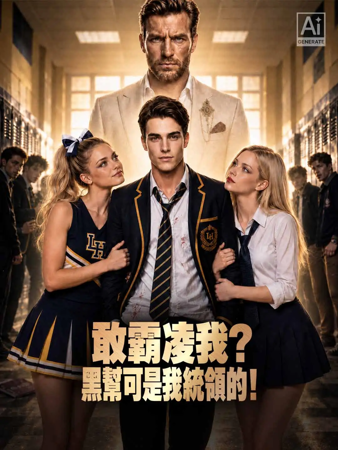 敢霸凌我？黑幫可是我統領的！ short drama poster
