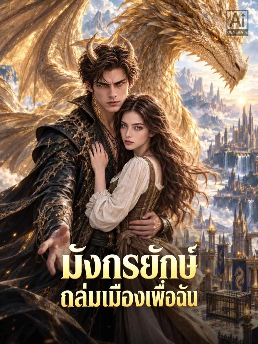มังกรยักษ์ถล่มเมืองเพื่อฉัน short drama poster