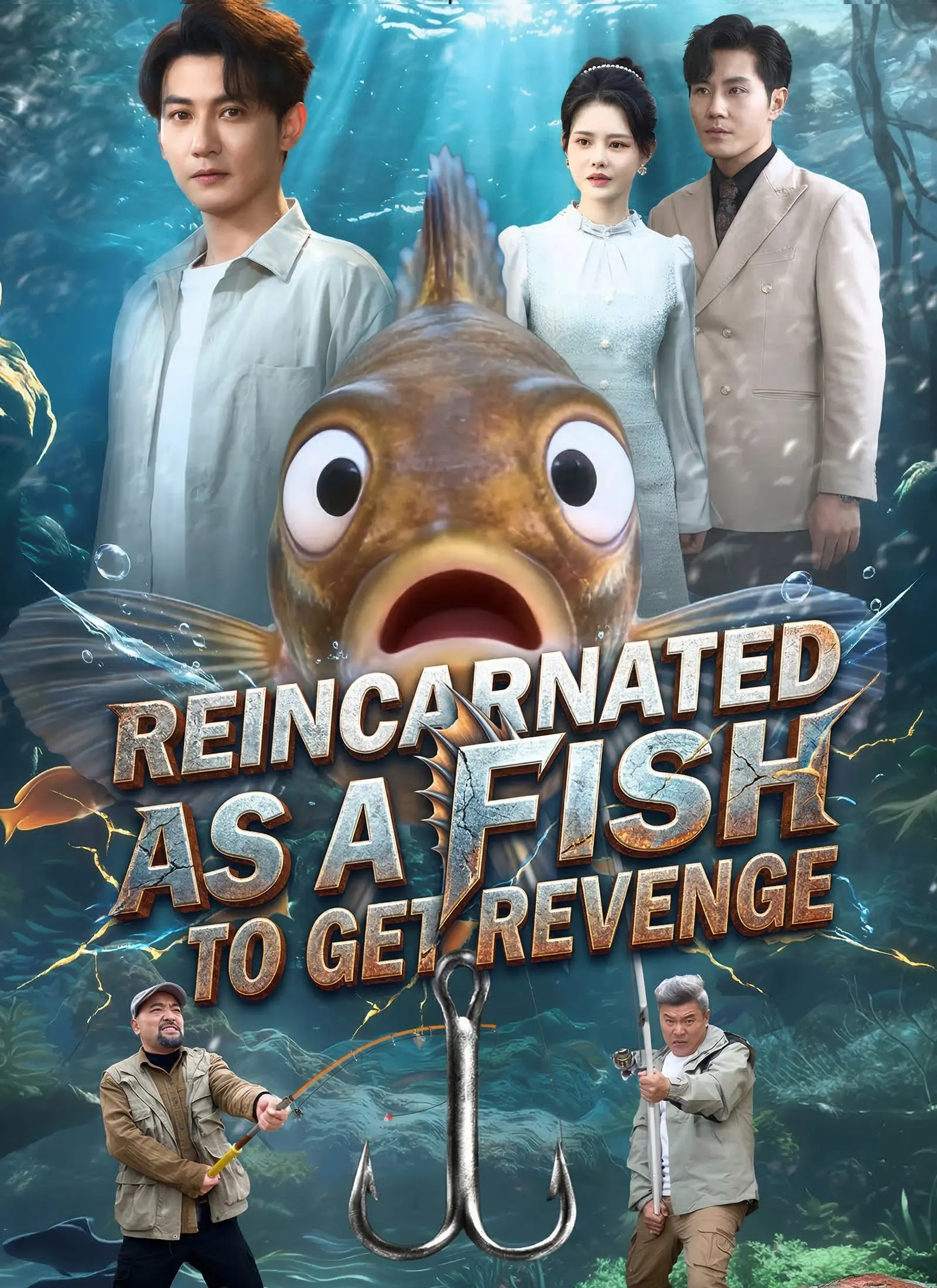 Reincarnated as a Fish to Get Revenge short drama poster