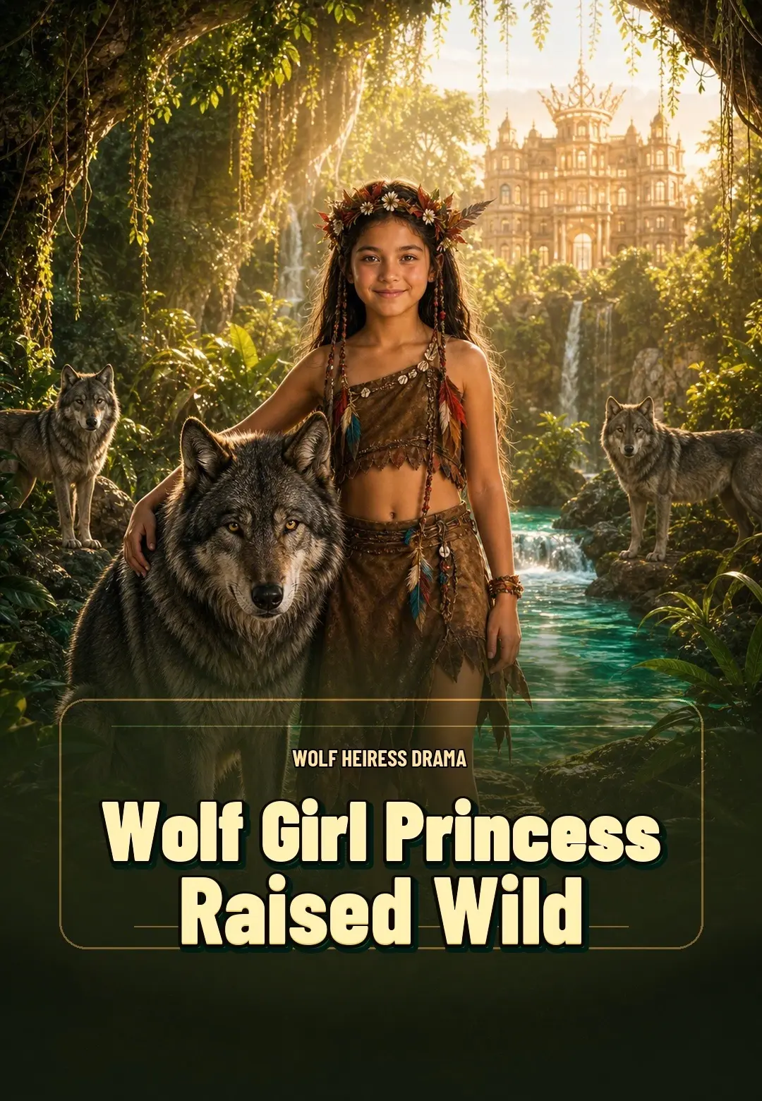 Wolf Girl Princess Raised Wild short drama poster