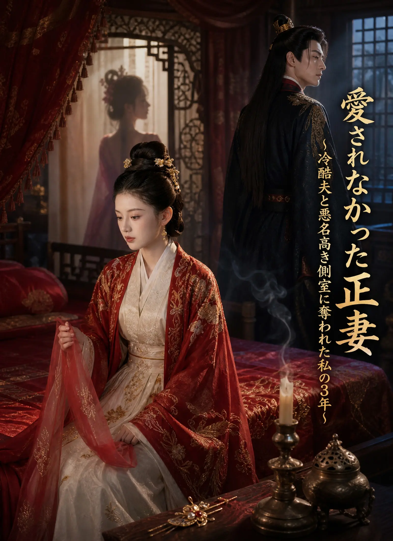 愛されなかった正妻～冷酷夫と悪名高き側室に奪われた私の3年～ short drama poster