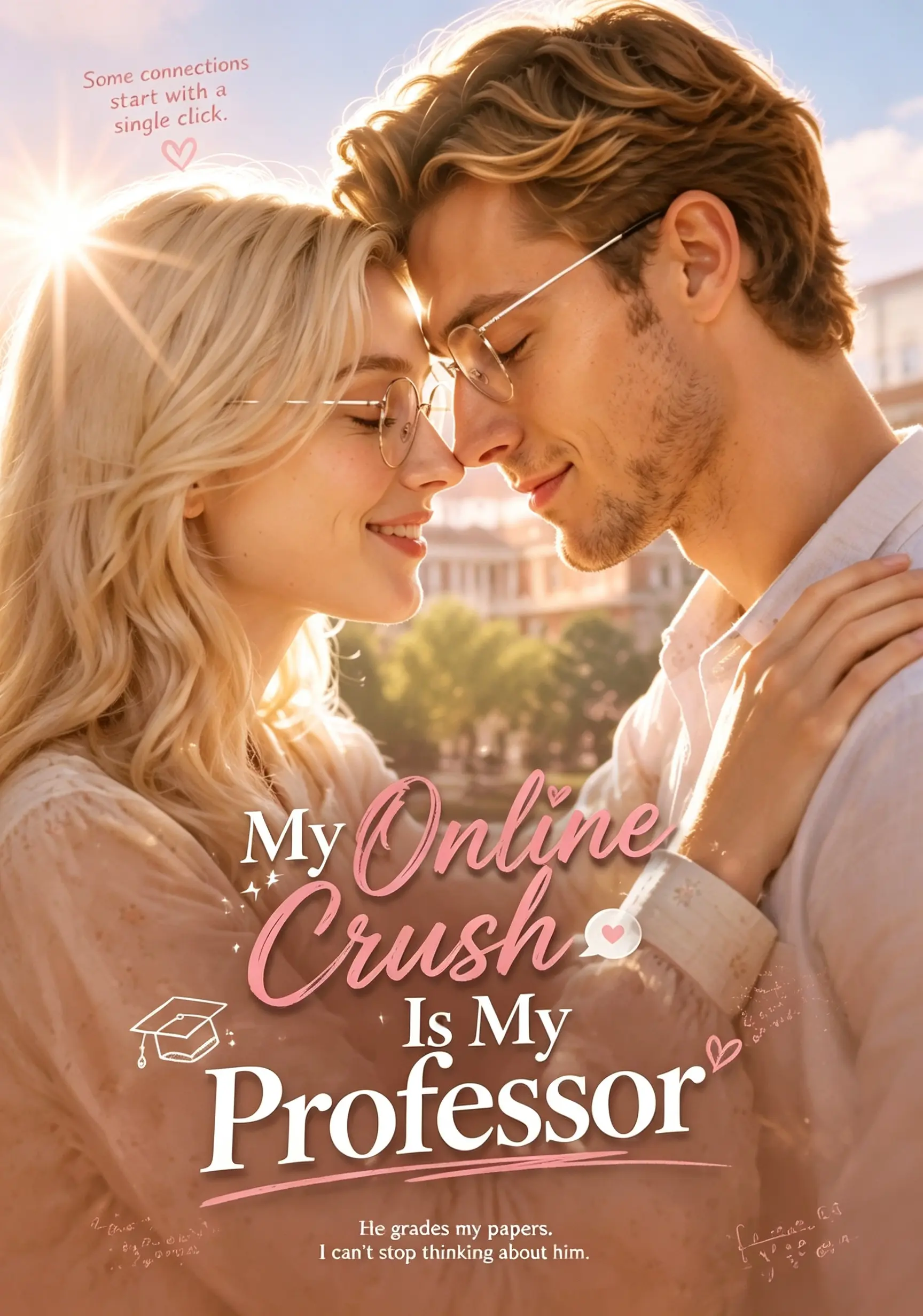 My Online Crush Is My Professor short drama poster
