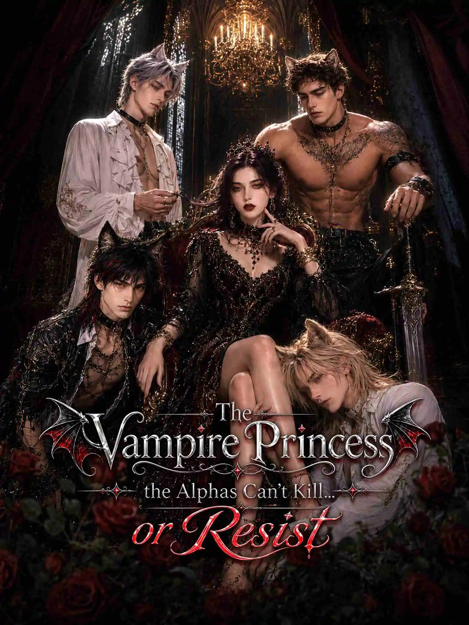 The Vampire Princess the Alphas Can't Kill... or Resist short drama poster