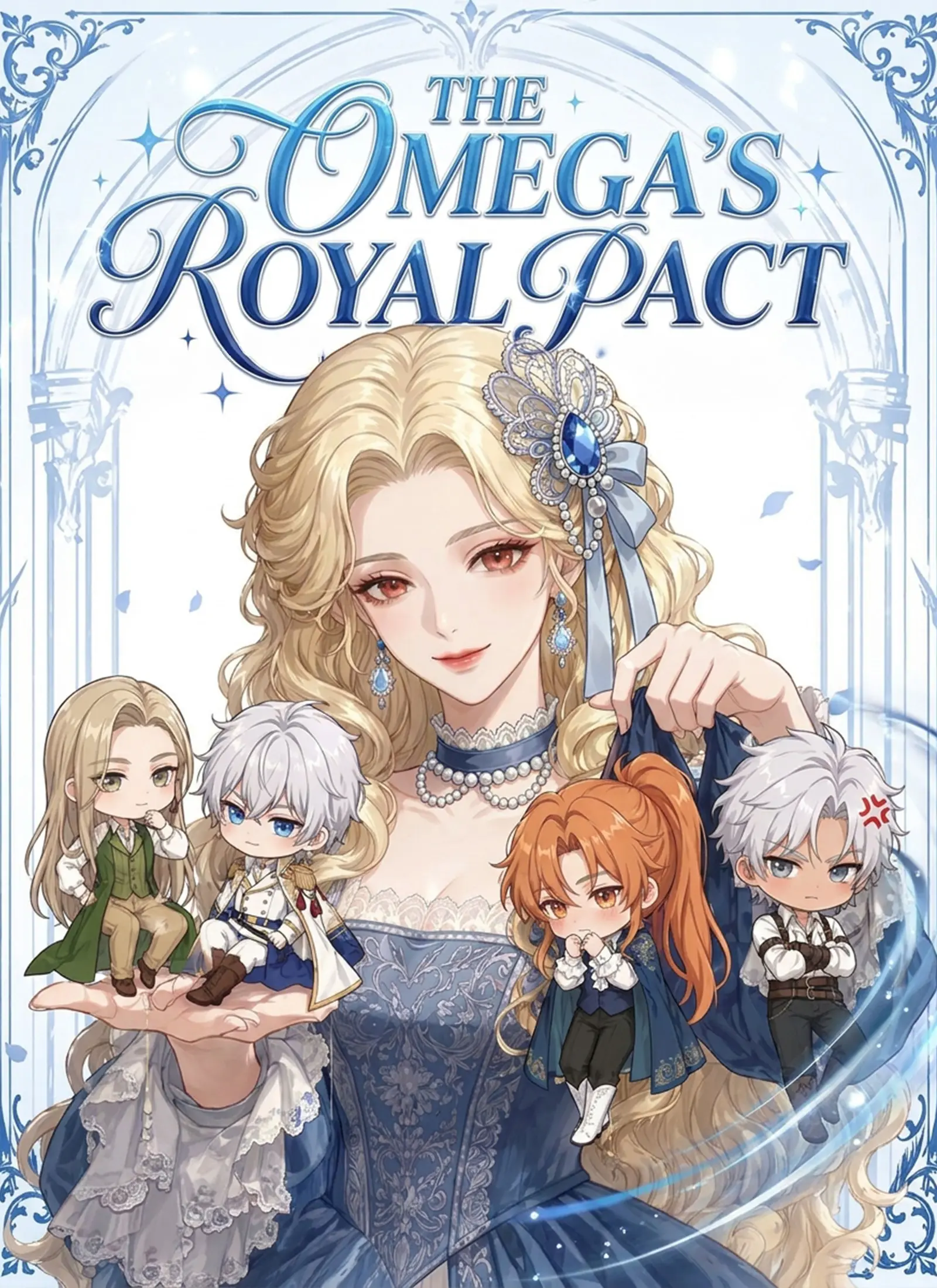 The Omega's Royal Pact short drama poster