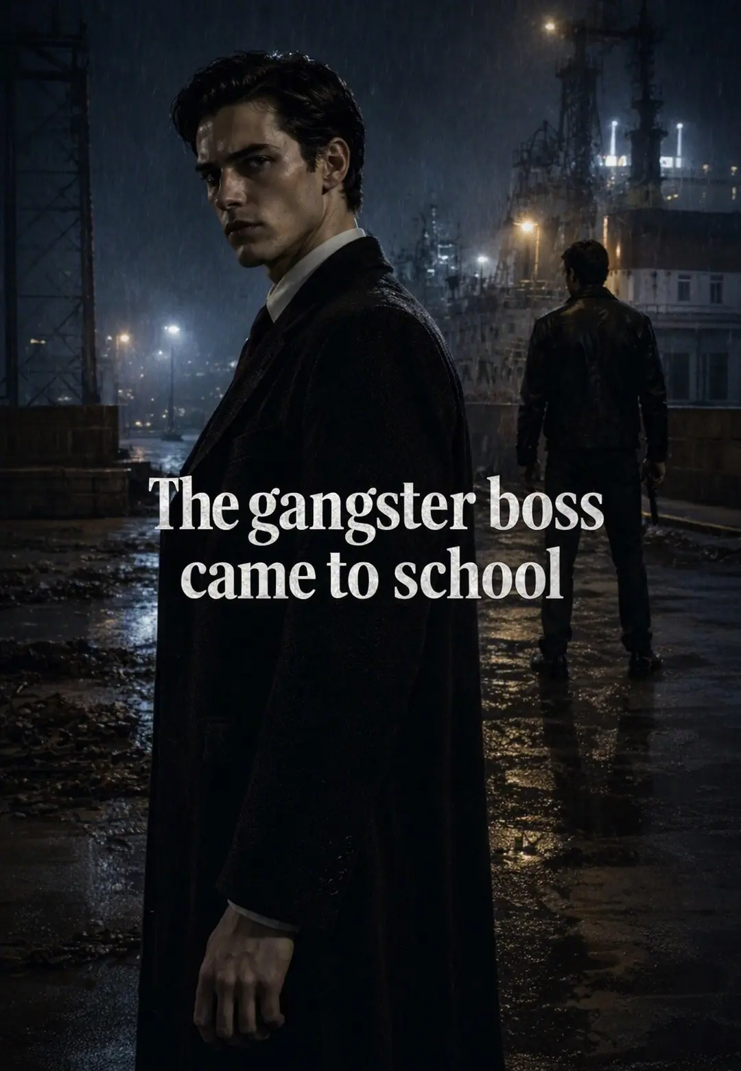 The gangster boss came to school short drama poster