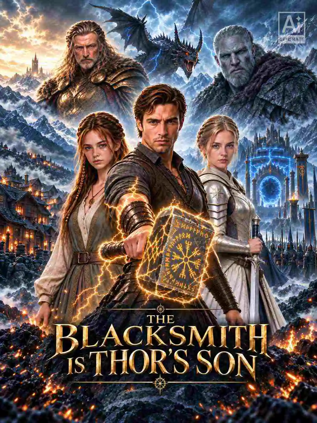 The Blacksmith Is Thor's Son short drama poster