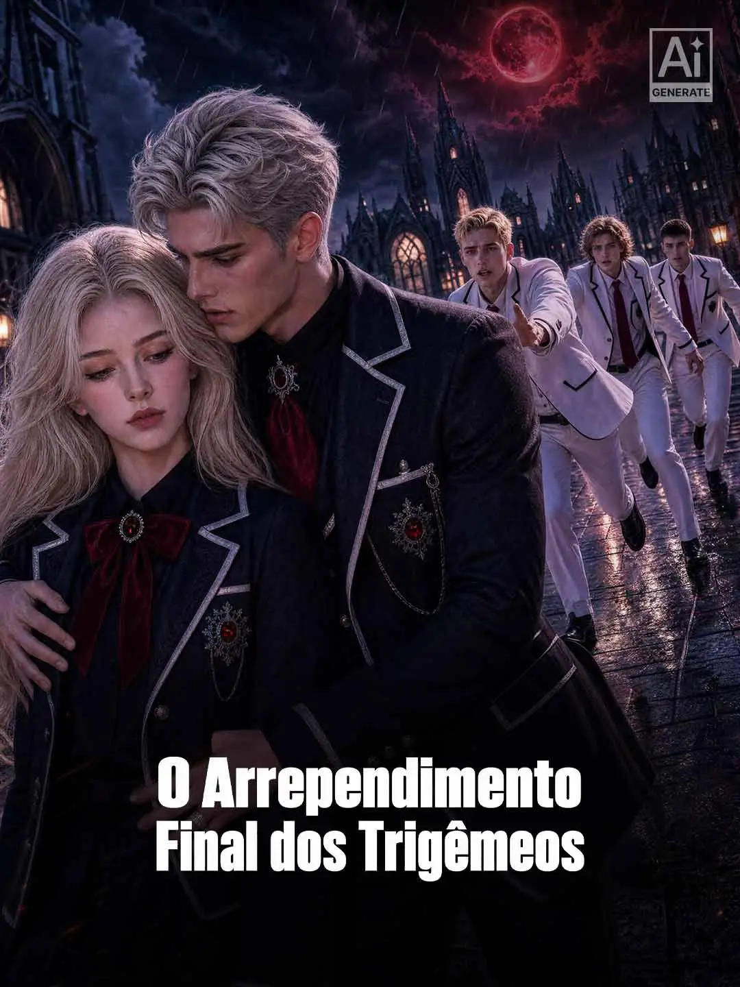O Arrependimento Final dos Trigêmeos short drama poster