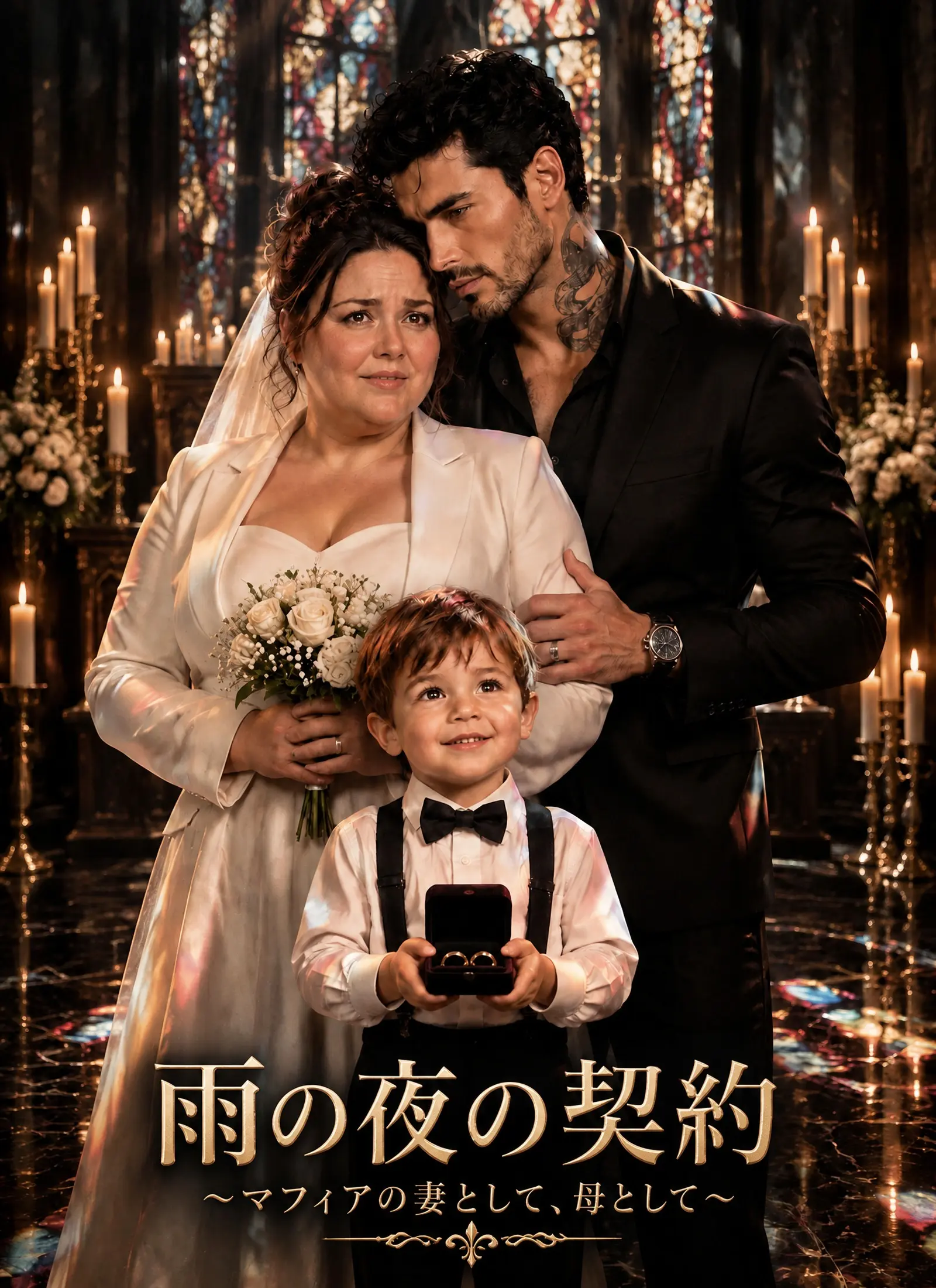 [吹替]雨の夜の契約～マフィアの妻として、母として～ short drama poster