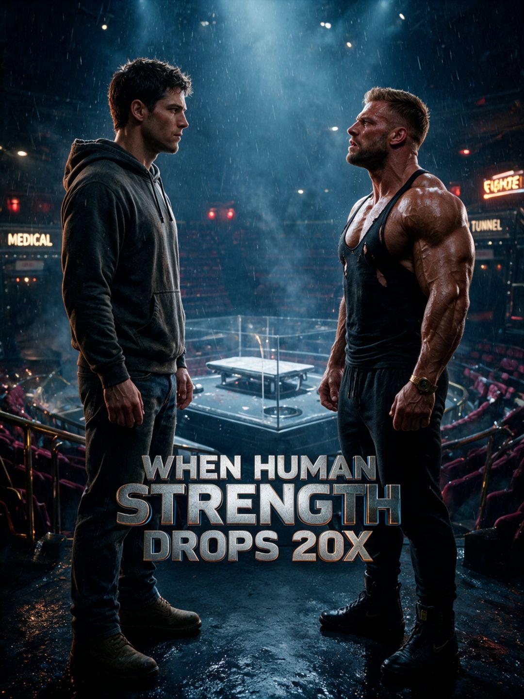 When Human Strength Drops 20x short drama poster