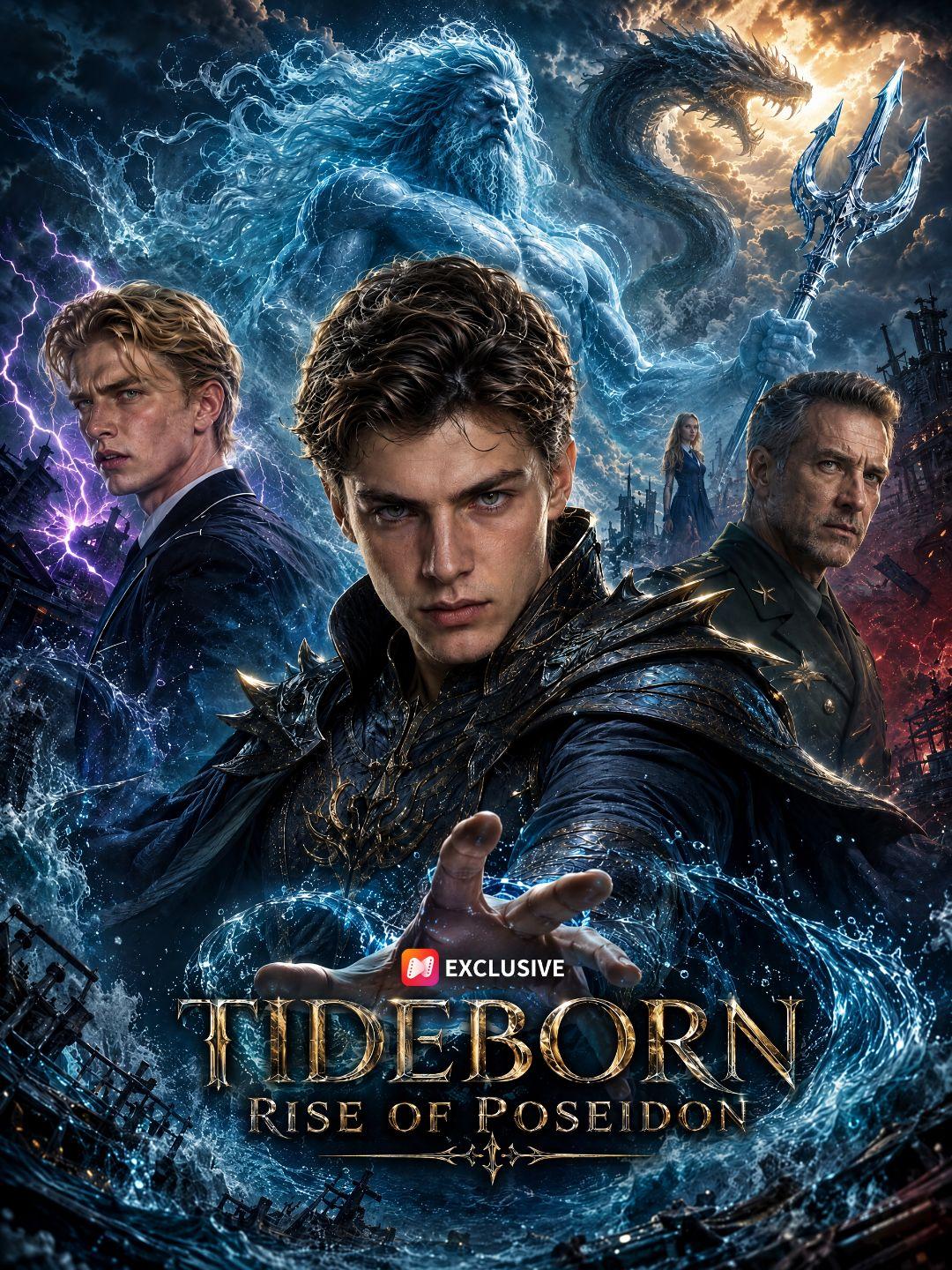 Tideborn Rise of Poseidon short drama poster