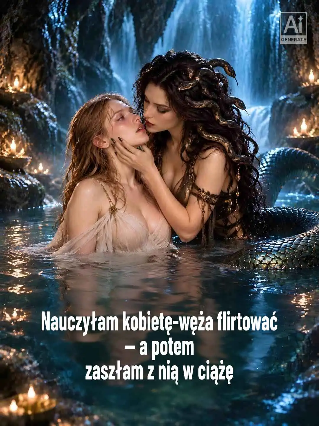 Nauczyłam kobietę-węża flirtować — a potem zaszłam z nią w ciążę short drama poster