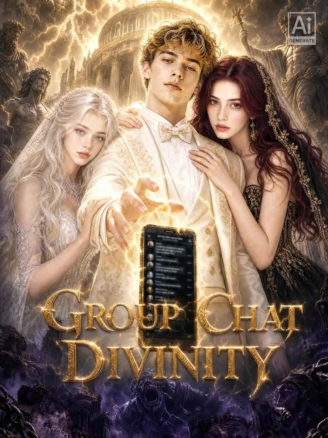 Group Chat Divinity short drama poster