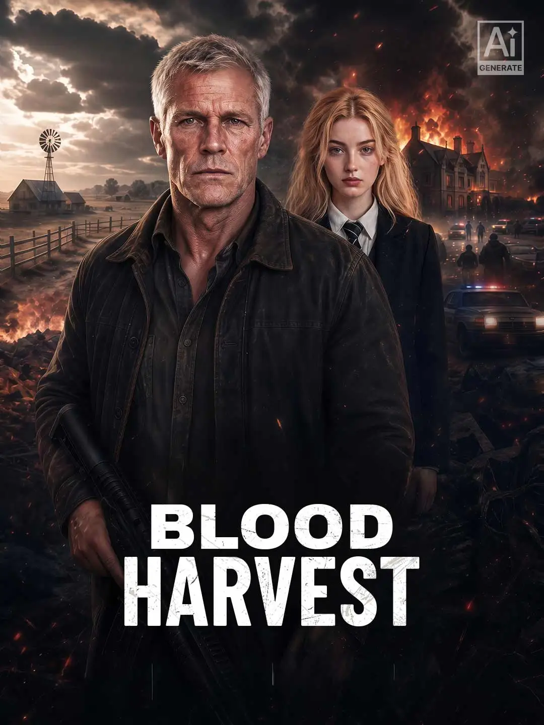 Blood Harvest short drama poster