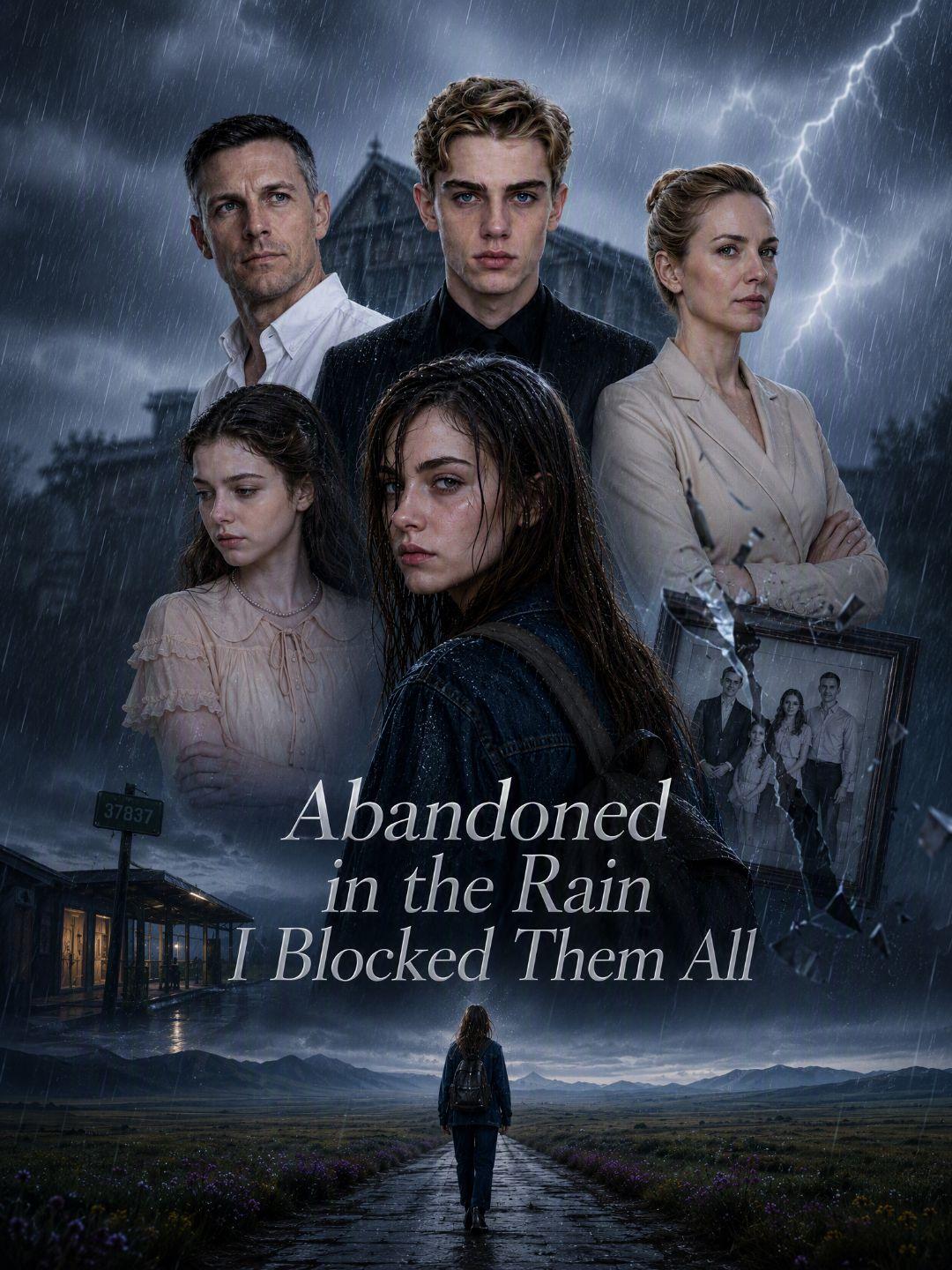 Abandoned in the Rain I Blocked Them All short drama poster