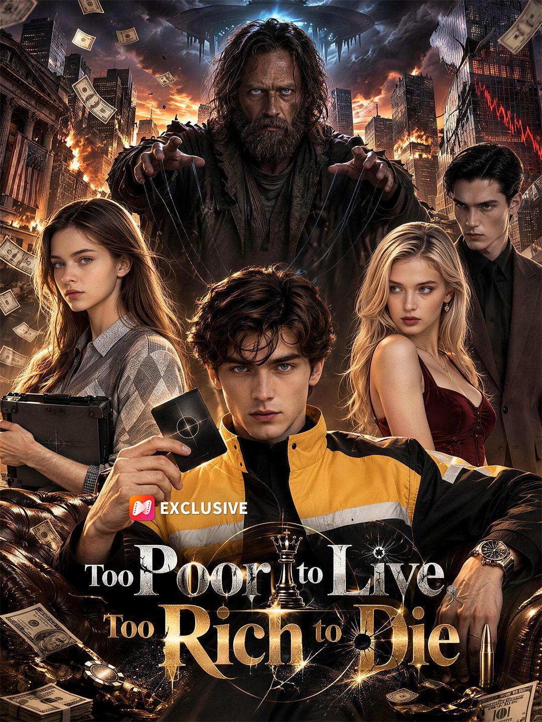 Too Poor to Live, Too Rich to Die short drama poster