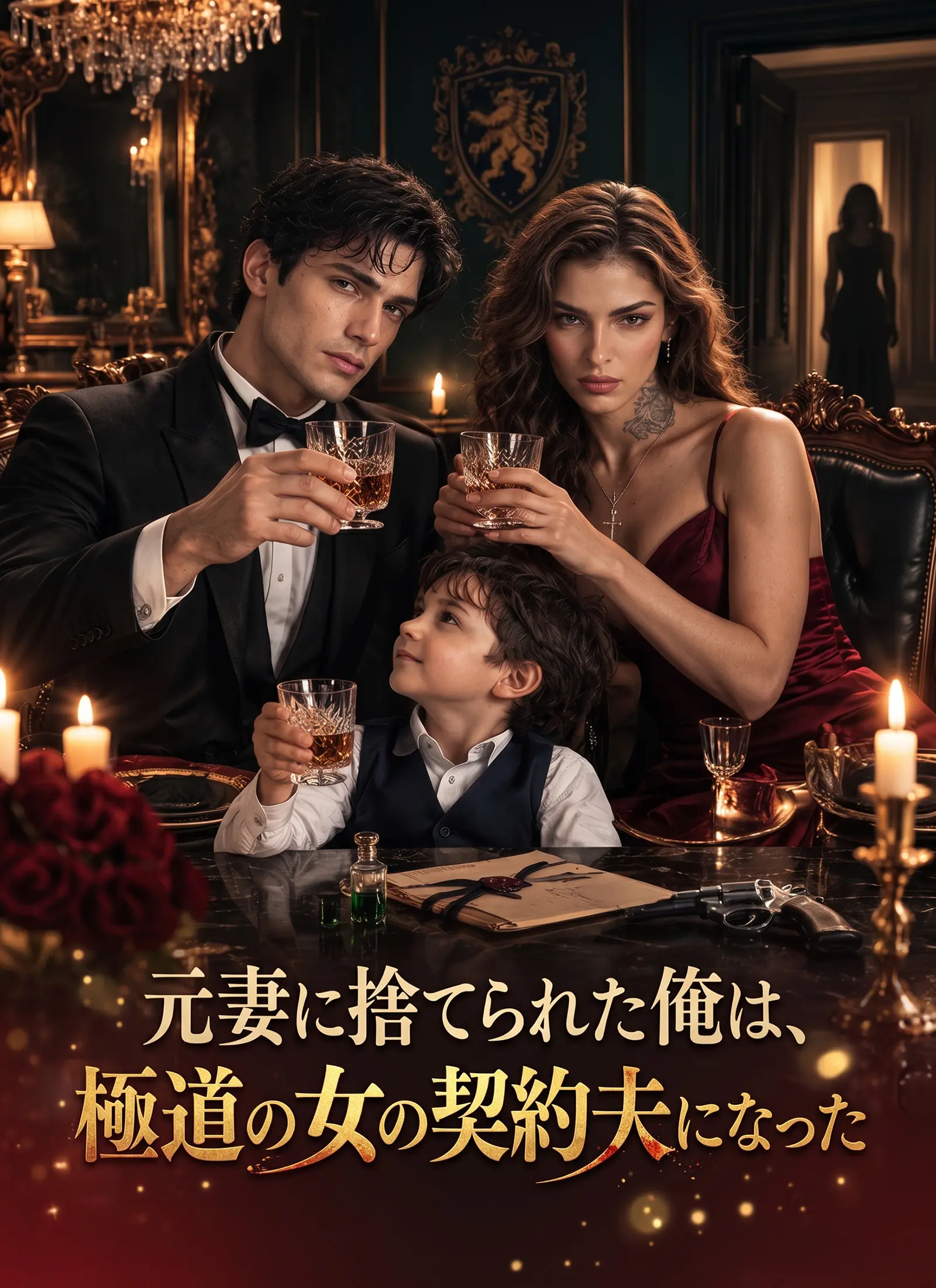 [吹替]元妻に捨てられた俺は、極道の女の契約夫になった short drama poster
